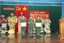 Thi hành án Quân khu kỷ niệm 30 năm ngày truyền thống